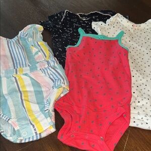Carter's Multicolor Bodysuit Set